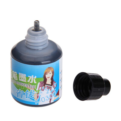 

Золотые годы (Genvana) K-0300 доска пера Заправка черные чернила 20 мл 24 палочки