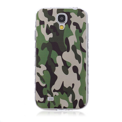 

Camouflage Pattern Soft Thin TPU Rubber Silicone Gel Case Cover for SAMSUNG Galaxy S4 I9500