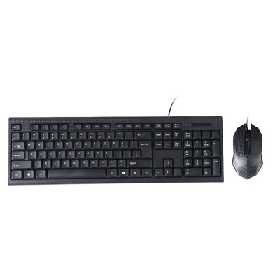 

Kyrgyzstan election GESOBYTE KM816 wired keyboard&mouse set PS2 round keyboard USB mouse&keyboard&mouse set black