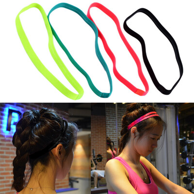 

Women Men Elastic Sports Football Non-slip Yoga Headscarf Hairband Headbands