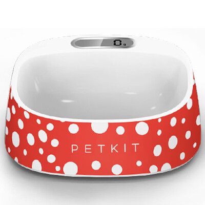 

Pecs PETKIT Small Pet Pats Intelligent Weighing Bowl Pet Weighing Bowl Deep Sea Blue