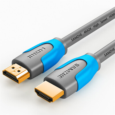 

Shanze (SAMZHE) SM-J15 Позолоченная версия цифровой линии высокого разрешения HDMI с поддержкой разрешения 2k * 4k 3D-проектор / компьютер / ТВ-кабель 1,5 м серый синий