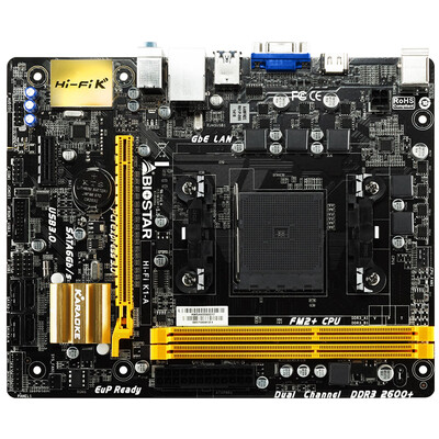 

Материнская плата BIOSTAR Hi-Fi K1-A (AMD A88 / Socket FM2 +)