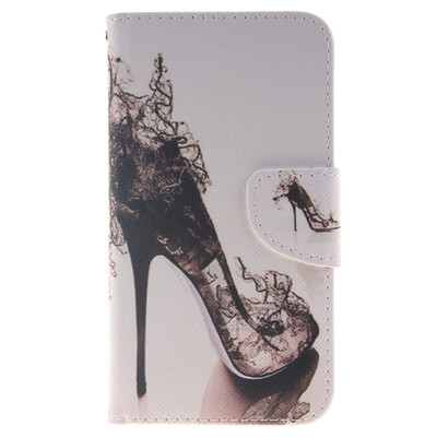 

High heels Design PU Leather Flip Cover Wallet Card Holder Case for LG K10