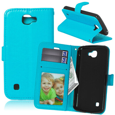 

BlueStyle Classic Flip Cover with Stand Function and Credit Card Slot for LG Optimus Zone 3