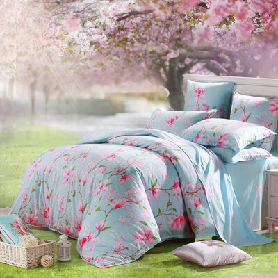 

MERCURY print cotton bed set/bed kit (duvet cover/bed sheet/pillowcase