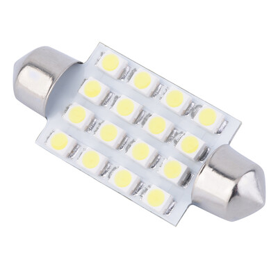 

1шт Автомобиль Интерьер купола фестона 16 SMD светодиодные лампы белого Turn 41мм