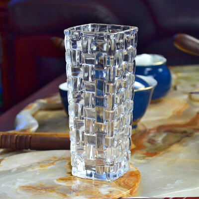 

【Jingdong Supermarket】 Ke Ruisuo Tai NC-8454 Glass Vase Barthollo Floral Vase 27.5cm