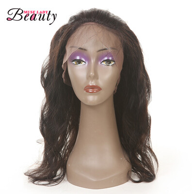 

Muse ladybuauty 360 Lace Frontal Body Wave Natural Hairline With Baby Hair Virgin Brazilian Body Wave 360 Frontal Closure