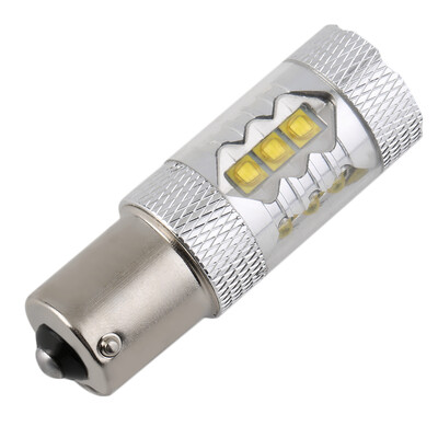 

Белый 80W 1156 BA15S 16LED автомобилей Хвост Включите Обратный свет лампы лампы свет