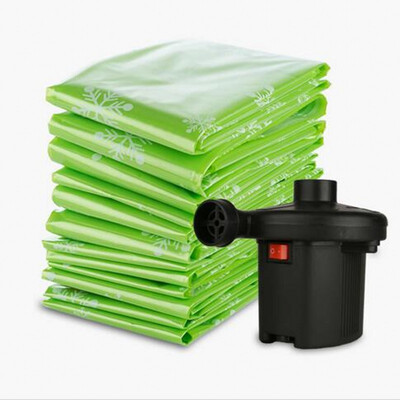 

Shun Jia shunjia compression bag vacuum storage bag transparent compression bag 7 sets 1 large 1 small 4 hand roll 9 wire pump