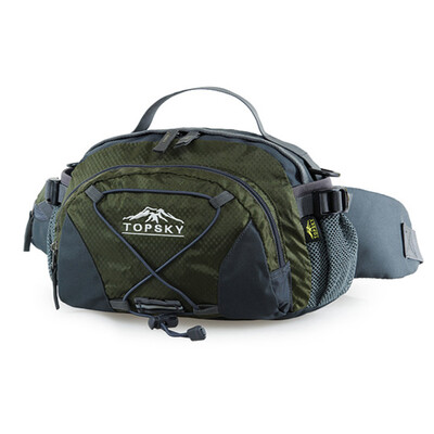 

(TOPSKY) multi-functional pockets men and women received wallet cash register delivery running mountaineering bag 8L fruit green