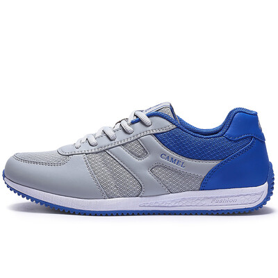 

Camel CAMEL sneakers men running shoes leisure breathable shock shoes shoes A712363215 light gray sapphire blue 43