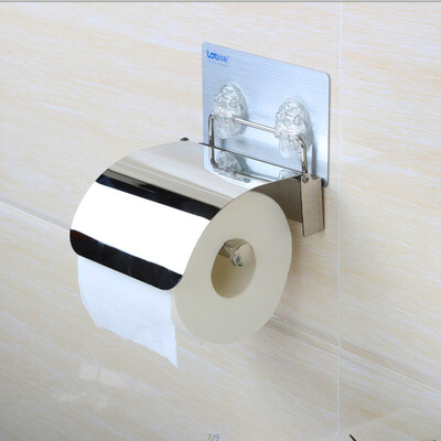 

Jingdong Supermarket Le Sticker LOTI Toilet Tissue Box Bathroom Free Picking Sucker Tissue Towel Toilet Stainless Steel Waterproof Roll Cartridge 82407