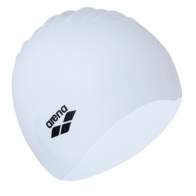 

Ariana arena swimming cap long hair waterproof to increase the ears of men and women adult general silicone swimming cap ARN4473-SLV