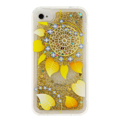 

Dynamic Quicksand Glitter Liquid Soft TPU Case Cover For IPHONE 5G/5S/5C
