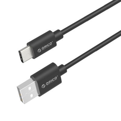 

ORICO ECU-02 USB3.1 / Type-C to USB2.0 charging mobile phone data cable support Apple MacBook / music as / millet / Meizu 0.2 m black