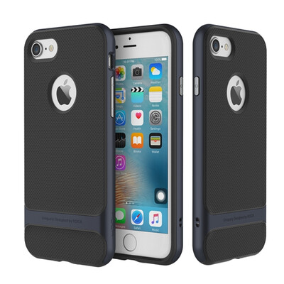 

ROCK Luxury Royce case for iPhone 7 7 Plus Slim Armor cover shell For Apple Back Cover for iPhone7 Case pin check 7 case