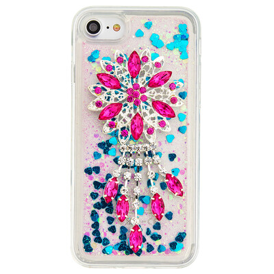 

Dynamic Quicksand Glitter Liquid Soft TPU Case Cover For IPHONE 7PLUS