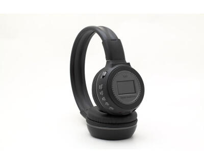 

Digital Headband headset Headphones earphones FM LCD Display Support SD Card Slot With Microphone N85