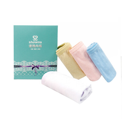 

SHOWNA Women's Disposable Underwear 4Pcs