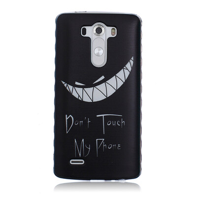 

Bad laugh Pattern Soft Thin TPU Rubber Silicone Gel Case Cover for LG G3