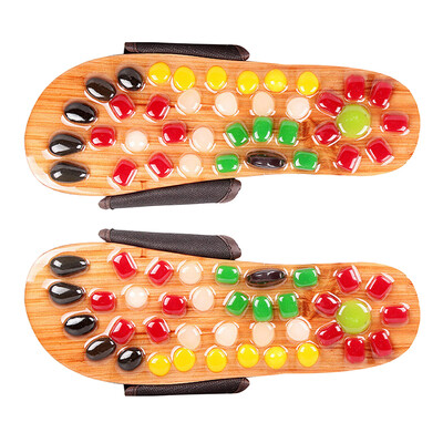 

Massage Health Care Massage Shoe Pebble Stone Home Furnishing Health Sandal 550181 550182 550183