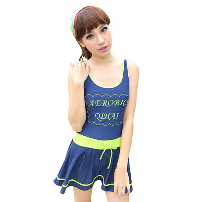

QIHAI Ladies swimsuits fashion swimwear small breast cover belly