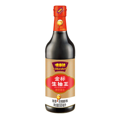 

Mastery Soda soy sauce gold standard soy sauce brewed soy sauce soy sauce soy sauce 500ml Kraft Heinz produced