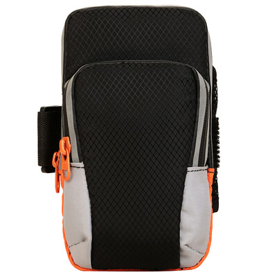 

Ватикан Ши Хуэй (F4Y) спорт на открытом воздух фитнес мешка мужчин и женщины водонепроницаемой мобильного телефона рука запястье мешок 5,5 дюйма кармана светоотражающей в ночное время пробежки карманы руки мешок JS1309-A Black Orange