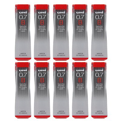 

Мицубиси (Uni) UNI0.7-202ND активного нано свинец механического карандаша 2B Заправка свинца 0,7 мм (10 палочек)