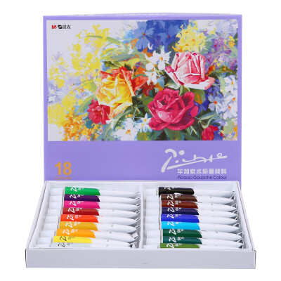 

Chenguang ( & G) LPL97612 Picasso Art Students Chinese Painting Paints 12 Colors / Boxes 5ml