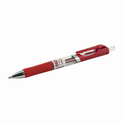 

Officedepot button-style pen signature pen pen red 12 box 05 mm ODK-35