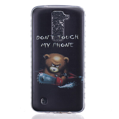 

Bear Pattern Soft Thin TPU Rubber Silicone Gel Case Cover for LG K7K8
