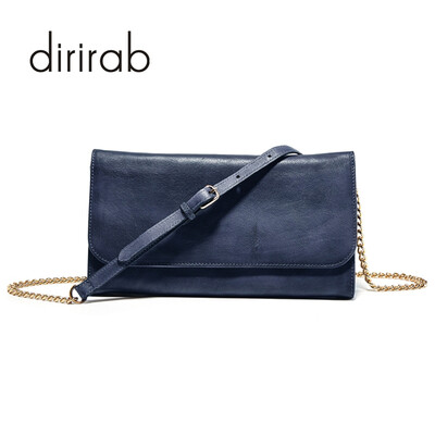 

Dirirab Genuine Leather Handbag Shoulder Bag 2017 New Imported Head Cowboy Wild Fashion Handbag Messenger Bag