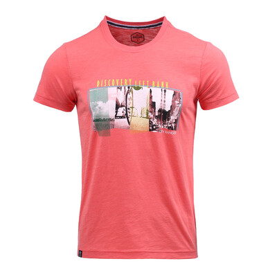 

361 градус мужчин на шею короткая футболка 651629106 глубокий персиковый порошок M