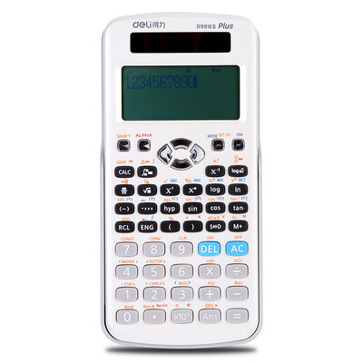 

Effective (deli) D991ES student science function calculator black