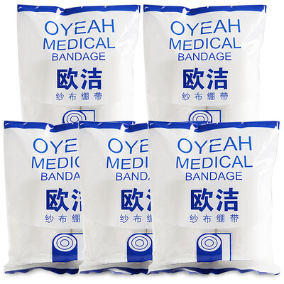 

Oyeah gauze bandage 6 * 600cm * 5 package wound dressing bandage