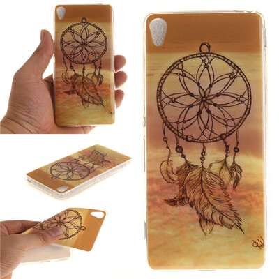 

Dreamcatcher Pattern Soft Thin TPU Rubber Silicone Gel Case Cover for SONY Xperia XA