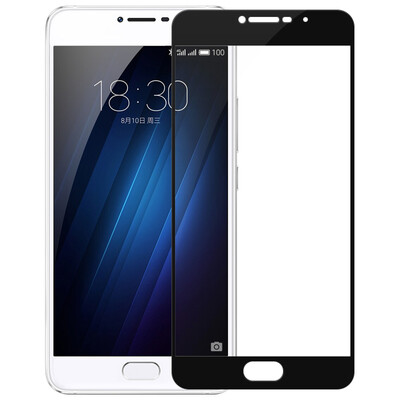 

Плюс отличный Meizu шарм U20 стали синего стекла пленку, покрывающую весь фильм / защитную пленку телефон белый