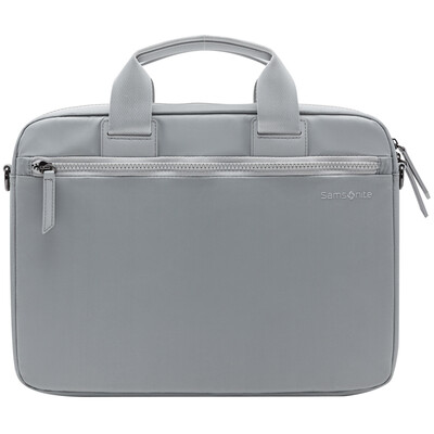 

New Beauty Samsonite Multifunctional Business Casual Hand 14 &quotComputer Bag BP5 28002 Light Gray