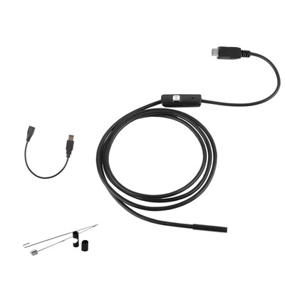 

6 LED 5,5 мм объектива 720P эндоскопа Водонепроницаемая инспекции Borescope для Android
