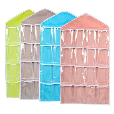 

MyMei Multifunctional 16 Pockets Hanging Storage Bag New Home Wall Door Storage Bags Shoe Organizer Rack Closet Organizer