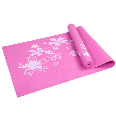 

Kai speed PVC printing 173 * 61cm non-slip waterproof fitness yoga mat 4MM pink