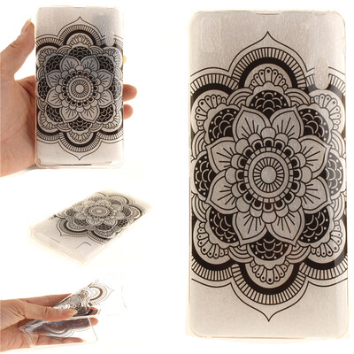 

Черное солнце цветок шаблон Мягкий тонкий ТПУ Резиновая крышка случая силикона геля для Lenovo K3 Note/A7000