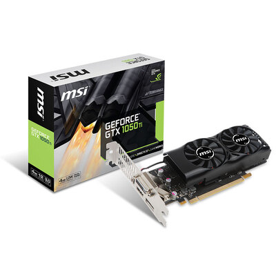 

MSI MSI GTX 1050 Ti 4GT LP 4G 128BIT GDDR5 PCI-E 3.0 видеокарты
