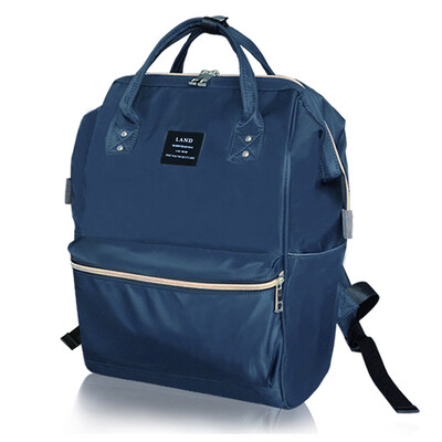 

Lan more solid color backpack Mummy bag multi-functional backpack casual bag LD0509 red
