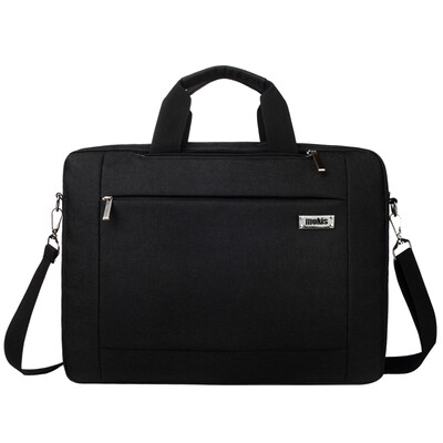 

MOKIS 156-inch portable laptop backpack casual bag Apple Dell Lenovo men&women Universal laptop computer package MKDNB019-AD all black