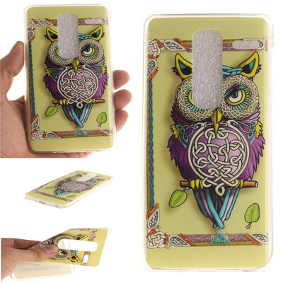 

Owl Pattern Soft Thin TPU Rubber Silicone Gel Case Cover for LG Class/Zero