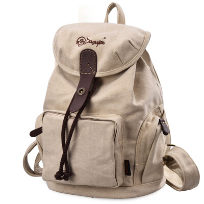 

Bean Drum Eye (DouGuYan) Shoulder Bag Women Korean casual national wind backpack G00164 Cube Orange